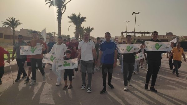 الشباب والرياضة تحتفل باليوم العالمي للعب النظيف بمسيرة مشي في جنوب سيناء - 3 - سيناء الإخبارية