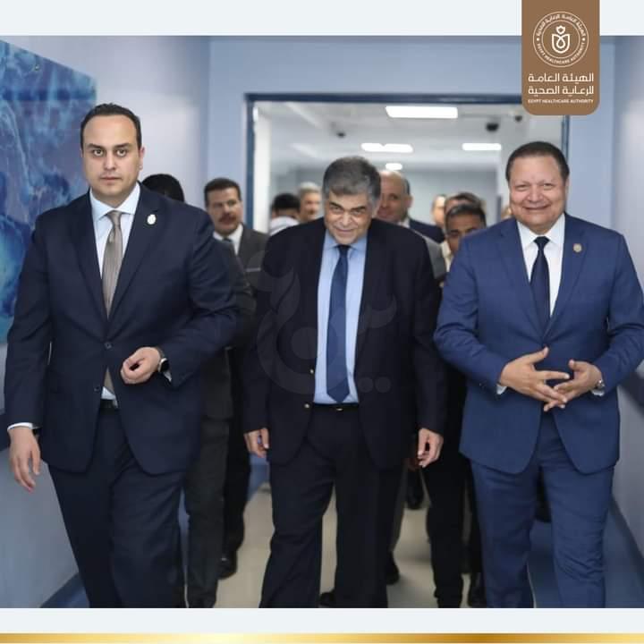 رئيس هيئة الرعاية الصحية يتفقد مستشفى شرم الشيخ الدولي - 3 - سيناء الإخبارية