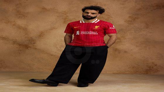 محمد صلاح يتصدر إعلان قميص ليفربول الجديد رغم شائعات رحيله
