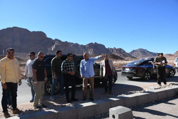 وزير الرياضة يتابع انشاء مركز تدريب المنتخبات القومية بسانت كاترين بمحافظة جنوب سيناء - 13 - سيناء الإخبارية