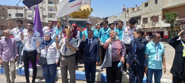 شعلة الكشافة العالمية تضيء بسماء قنا إيذانًا بانطلاق فعاليات المؤتمر 43 - 1 - سيناء الإخبارية
