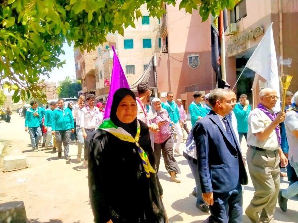 شعلة الكشافة العالمية تضيء بسماء قنا إيذانًا بانطلاق فعاليات المؤتمر 43 - 5 - سيناء الإخبارية