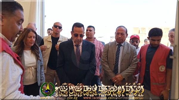 السفيرة الأمريكية بالقاهرة والوفد المرافق لها يزورا محافظة شمال سيناء - 5 - سيناء الإخبارية