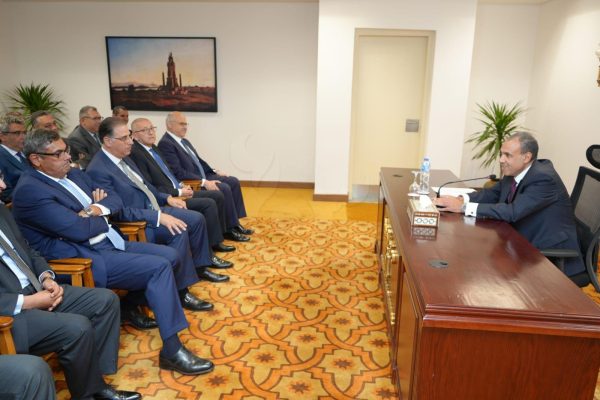 عبد العاطى يدعو فى أول اجتماع له إلى تمكين شباب الدبلوماسيين لتقديم المبادرات - 1 - سيناء الإخبارية