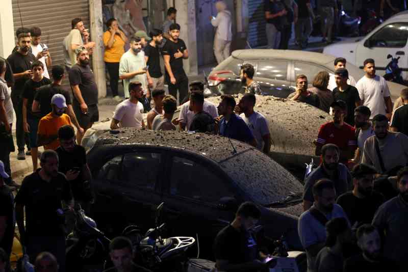 غارة إسرائيلية تستهدف القيادي رقم 2 في حزب الله فؤاد شكر في ضاحية بيروت الجنوبية - 5 - سيناء الإخبارية