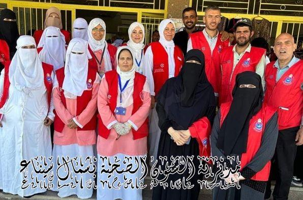 وكيل صحة شمال سيناء يتابع أعمال القافلة الطبية الشاملة بالشيخ زويد - 1 - سيناء الإخبارية