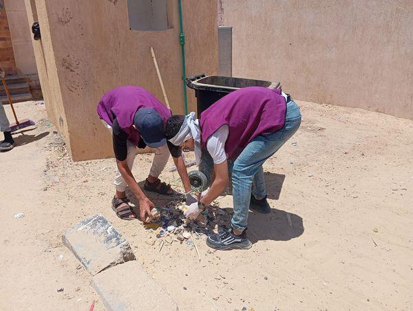 "شباب ورياضة" شمال سيناء تنفذ مشروع الخدمة العامة بنادي اتحاد سيناء - 1 - سيناء الإخبارية