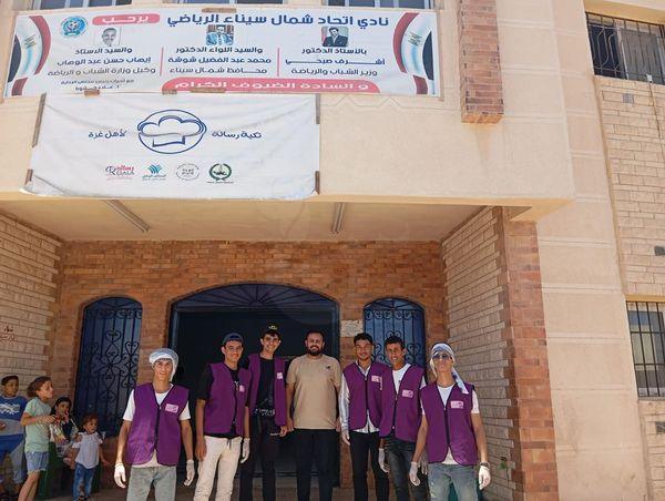 "شباب ورياضة" شمال سيناء تنفذ مشروع الخدمة العامة بنادي اتحاد سيناء - 3 - سيناء الإخبارية