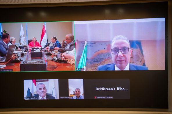 البيئة: نستهدف تحقيق التوزان البيئي والحد من التلوث ببحيرة قارون - 1 - سيناء الإخبارية