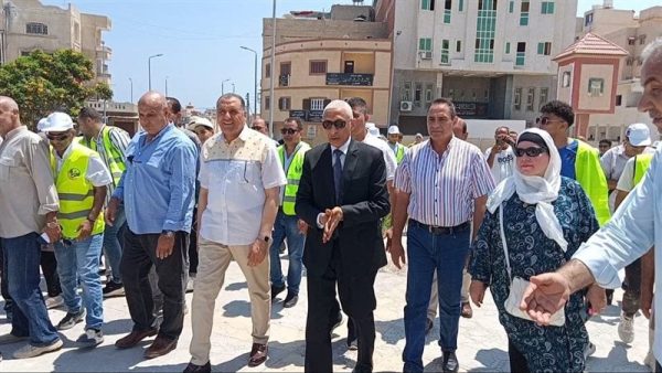 محافظ شمال سيناء يشهد انطلاق مبادرة إعادة تجميل ميادين العريش - 1 - سيناء الإخبارية
