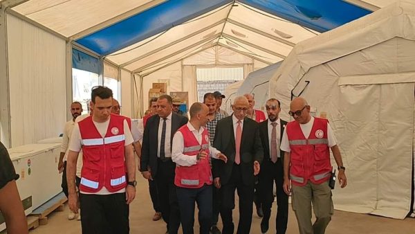 " مجاور " يتفقد المخازن اللوجيستية في مدينة العريش - 3 - سيناء الإخبارية