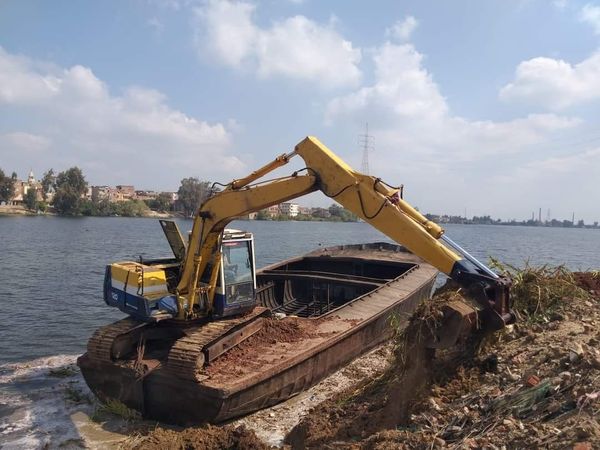 وزير الري يتابع أعمال تطوير نهر النيل وفرعيه وإزالة التعديات على مجرى النهر - 5 - سيناء الإخبارية