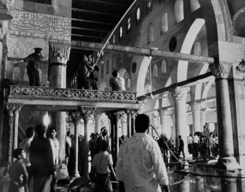 الذكرى الـ55 لإحراق المسجد الأقصى.. تدمير معلم إسلامي في قلب القدس - 1 - سيناء الإخبارية