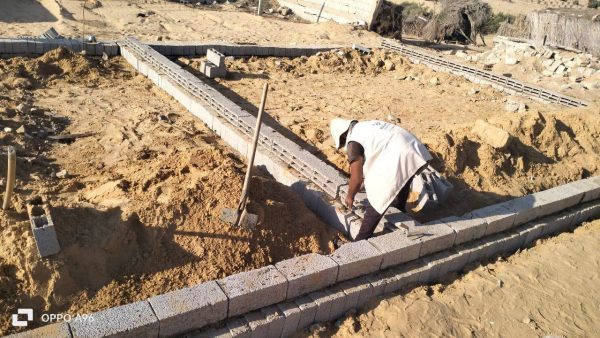 شمال سيناء: ترميم وتأهيل منازل في العريش بالتعاون بين منظمة خيرية مع العشائر والمحافظة - 5 - سيناء الإخبارية