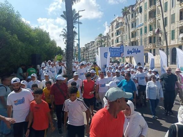 شباب شمال سيناء يشاركون في ماراثون أحسن صاحب بمحافظة الإسكندرية - 1 - سيناء الإخبارية
