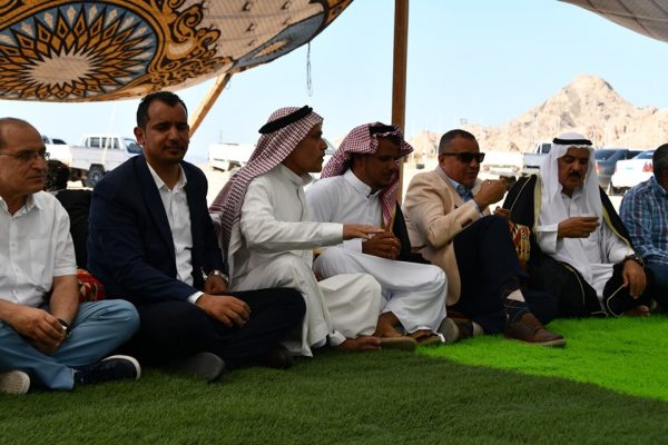 محافظ جنوب سيناء يهنئ أحد أبنائه من شباب البدو من فرسان الإرادة والتحدي بمناسبة زفافه - 1 - سيناء الإخبارية