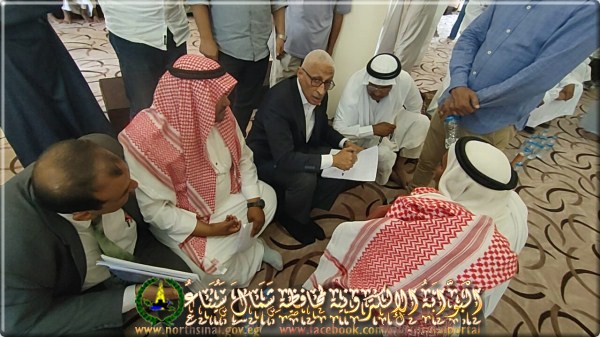 محافظ شمال سيناء يزور قرية الجفجافة ويتابع مبادرة 100 ملون صحة - 7 - سيناء الإخبارية