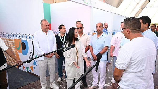 وزيرة التضامن الاجتماعي تصل منطقة أرض المعارض بمهرجان العلمين الجديدة - 3 - سيناء الإخبارية