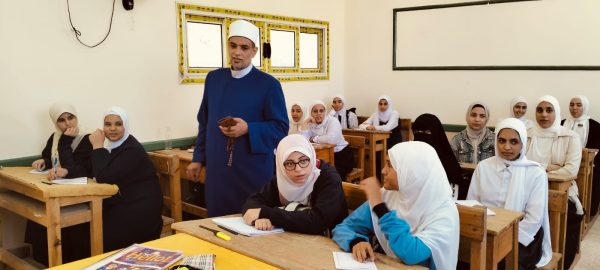 شمال سيناء الأزهرية تستقبل العام الدراسي الجديد والعريف يتفقد مجمع المساعيد التعليمي - 3 - سيناء الإخبارية