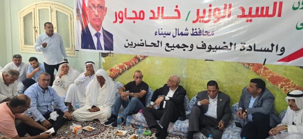 خالد مجاور يؤكد على تنفيذ مشروعات تنموية كبيرة بشمال سيناء كمستشفى الطوارئ ودار المناسبات بقرية رمانة - 3 - سيناء الإخبارية