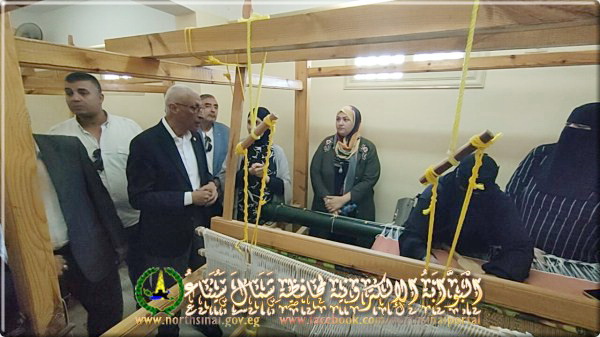 خالد مجاور يؤكد مشروع الأنوال يعتمد على إطلاق تجمع اقتصادي للسيدات بمركز نخل بوسط سيناء - 1 - سيناء الإخبارية