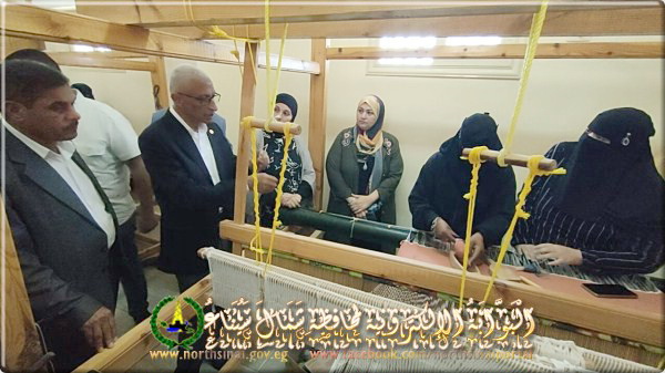 خالد مجاور يؤكد مشروع الأنوال يعتمد على إطلاق تجمع اقتصادي للسيدات بمركز نخل بوسط سيناء - 5 - سيناء الإخبارية