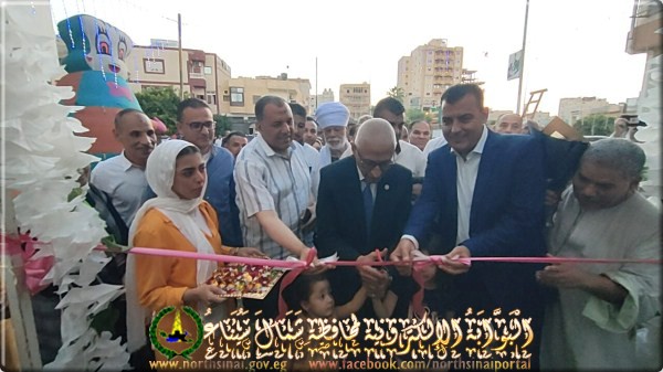 محافظ شمال سيناء يفتتح معرض "العودة إلى المدارس" في العريش بخصومات 20% - 1 - سيناء الإخبارية