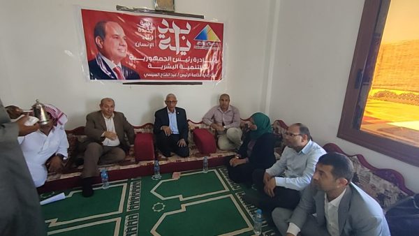 محافظ شمال سيناء يزور نجع شيبانة ويستمع لمطالب أهالي القرية - 3 - سيناء الإخبارية