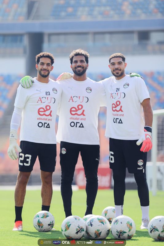 منتخب مصر يخوض التدريبات استعدادًا لمواجهة بتسوانا بتصفيات أمم أفريقيا 2025..بالصور - 3 - سيناء الإخبارية