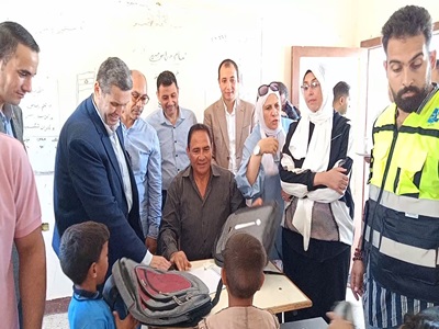 نائب محافظ شمال سيناء يؤكد على ضرورة انتظام العملية التعليمية في جميع المدارس - 3 - سيناء الإخبارية