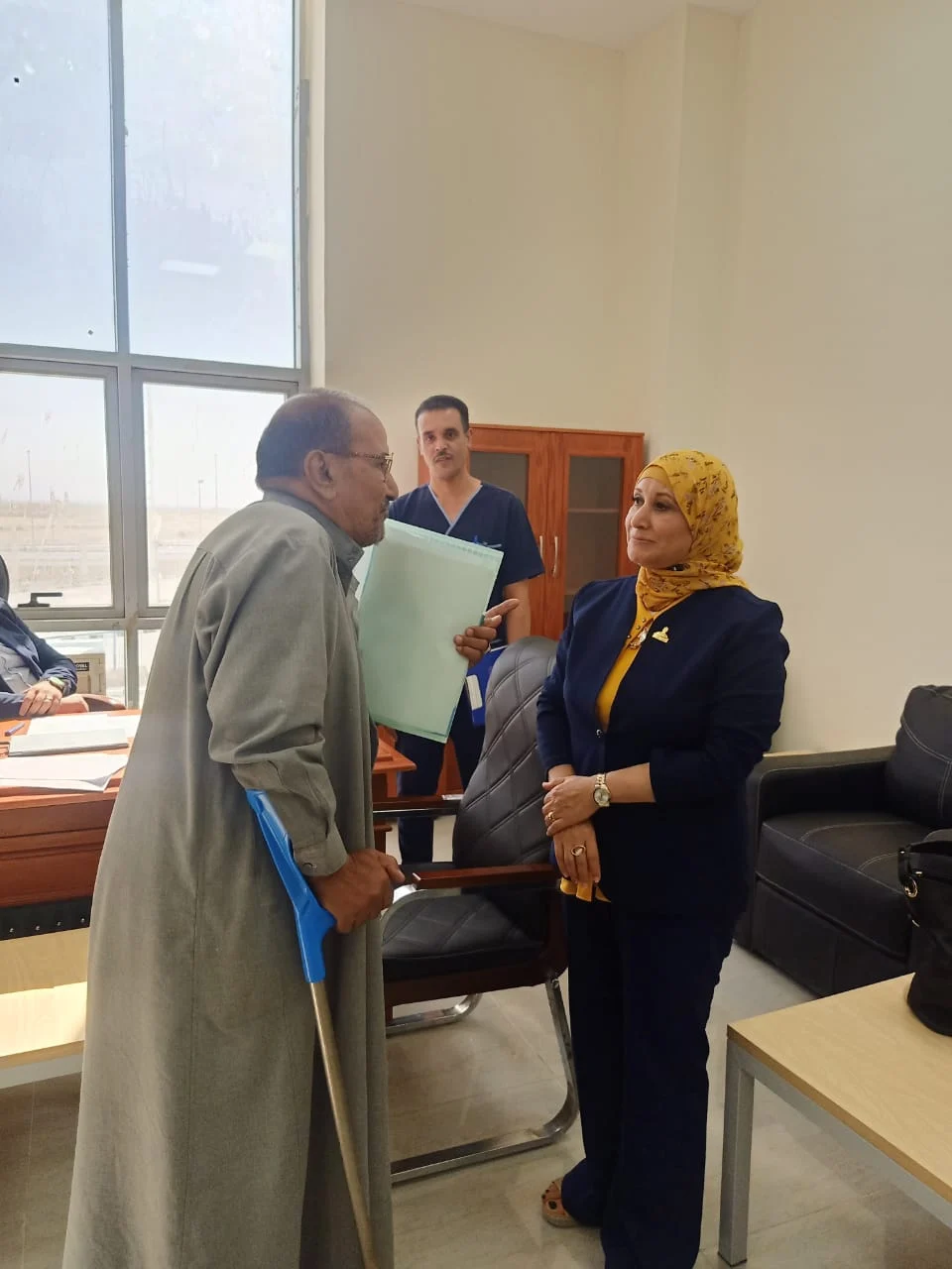 نقيب التمريض في زيارة تفقدية لمجمع الفيروز الطبي بجنوب سيناء لتعزيز كفاءة الأطقم التمريضية - 1 - سيناء الإخبارية