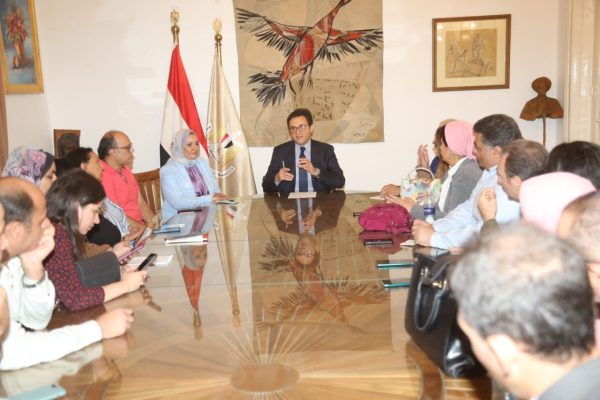 وزير الثقافة: التربية والتعليم لها دور قوي من ناحية العمل الثقافي والفني المقدم لطلاب المدارس - 3 - سيناء الإخبارية