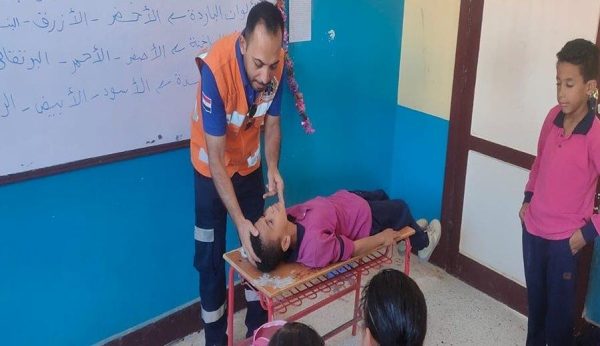 إسعاف جنوب سيناء تشارك في مبادرة "بداية جديدة" بدورات توعوية في المدارس والمصالح الحكومية - 3 - سيناء الإخبارية