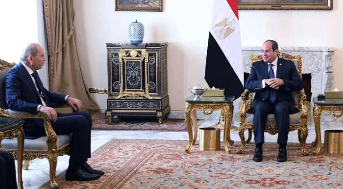 السيسي يؤكد على تأكيد موقف مصر والأردن الثابت بشأن ضرورة تكثيف الجهود للوقف الفوري لإطلاق النار بغزة ولبنان - 3 - سيناء الإخبارية