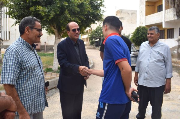 رئيس جامعة العريش يؤكد على حرص إدارة الجامعة تهيئة الجو للمساعدة على المذاكرة والتفوق - 5 - سيناء الإخبارية