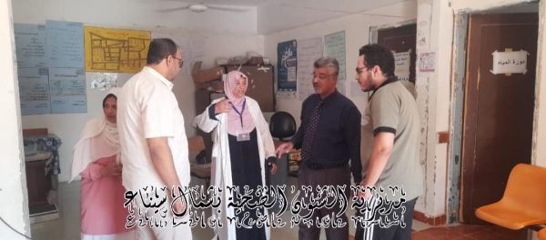 وكيل وزارة الصحة بشمال سيناء في زيارة مفاجئة لمستشفى الشيخ زويد - 1 - سيناء الإخبارية