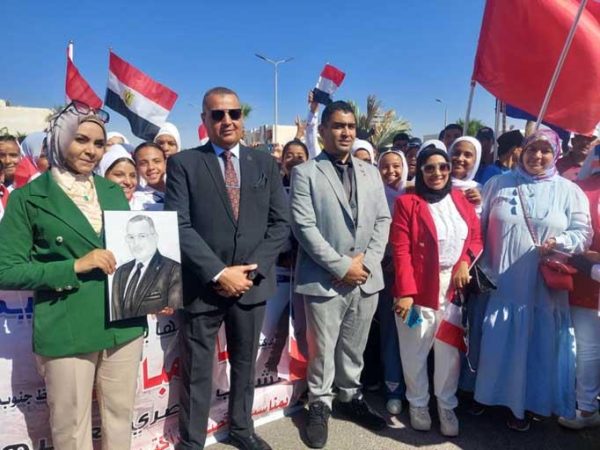 جنوب سيناء تحتفل بالذكرى الـ 51 لانتصارات أكتوبر والمحافظ يضع الزهور على النصب التذكاري | صور - 9 - سيناء الإخبارية