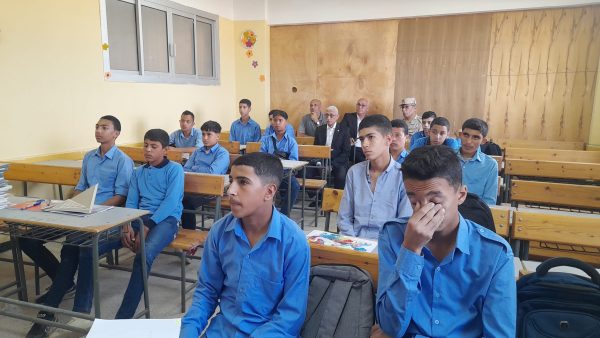 محافظ شمال سيناء يتفقد مدرسة الشهيد محمد سمير شراب الثانوية الصناعية بالعريش - 3 - سيناء الإخبارية