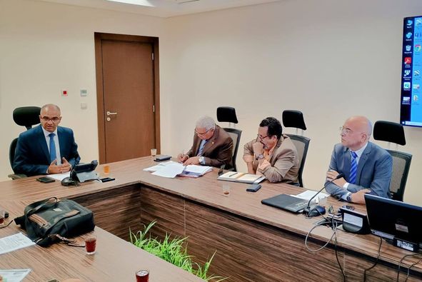 نائب وزير الإسكان يؤكد علي أهمية الاستفادة من مختلف الموارد المائية المتاحة كمياه الصرف الصحي المعالج - 1 - سيناء الإخبارية