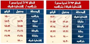 سكك حديد مصر تطلق قطارات جديدة فائقة السرعة على خطي بئر العبد والمناشي - 3 - سيناء الإخبارية