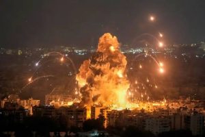 الجيش الإسرائيلي يشن سلسلة غارات عنيفة على ضاحية بيروت الجنوبية - 3 - سيناء الإخبارية