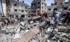 استُشهاد 12 مواطنا بينهم أطفال ونساء وإصابة آخرون خلال قصف مدرسة بحي الدرج بغزة - 3 - سيناء الإخبارية