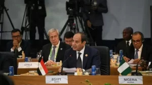 السيسي يثمن جهود البرازيل لمجموعة العشرين خاصة بعد إطلاق "التحالف العالمي لمكافحة الفقر والجوع " - 1 - سيناء الإخبارية