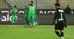 انتهاء الشوط الأول من مباراة المصري البورسعيدي وإنييمبا النيجيري بتقدم النسور الخضراء بهدف دون رد - 1 - سيناء الإخبارية