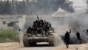 اندلاع معارك شرسة على مشارف مطار كويرس العسكري بريف حلب - 1 - سيناء الإخبارية