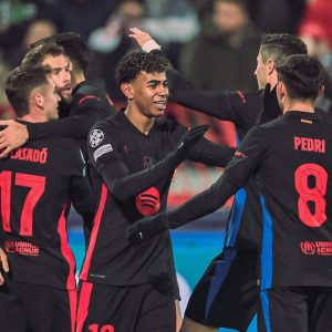 برشلونة يسحق النجم الأحمر الصربي 5 - 2 في دوري أبطال أوروبا تحت قبادة روبرت ليفاندوفسكي - 1 - سيناء الإخبارية