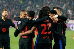 برشلونة يسحق النجم الأحمر الصربي 5 - 2 في دوري أبطال أوروبا تحت قبادة روبرت ليفاندوفسكي - 5 - سيناء الإخبارية