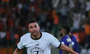 تريزيجيه يسجل هدف التعادل لصالح منتخب مصر أمام بوتسوانا - 3 - سيناء الإخبارية