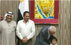 خالد مجاور يؤكد علي اهتمامه الكبير بدعم ورعاية ذوي الاحتياجات الخاصة "المكفوفين وضعاف النظر " - 5 - سيناء الإخبارية