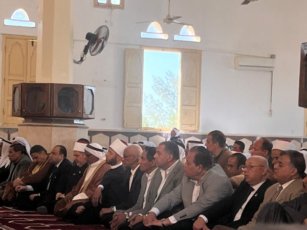 التلفزيون المصري ينقل صلاة الجمعة من مسجد التعمير ببئر العبد بحضور وزير الأوقاف - 1 - سيناء الإخبارية